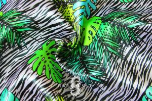 Jungle Флуоресцентные ткани, fluorescent uv-active fabrics