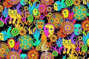 Флуоресцентные ткани, fluorescent uv-active fabrics