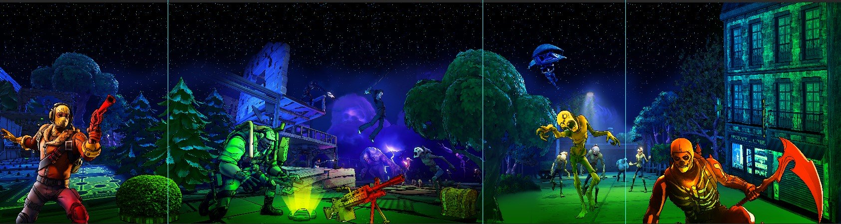 blastertag Хроматические 3D декорации