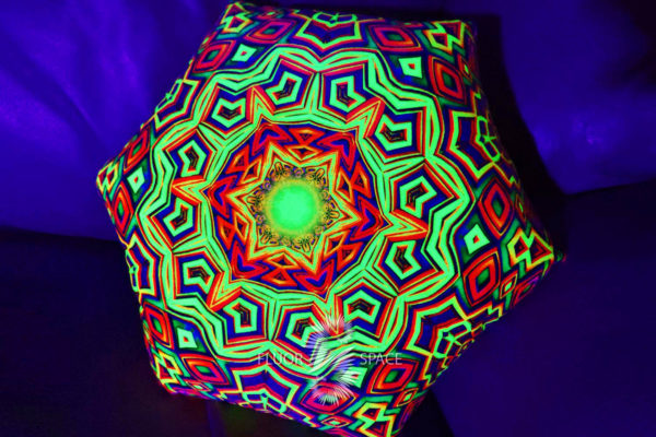 Флуоресцентная Светящаяся Подушка "Cute Rainbow"