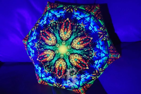 Флуоресцентная Светящаяся Подушка "Cubism"