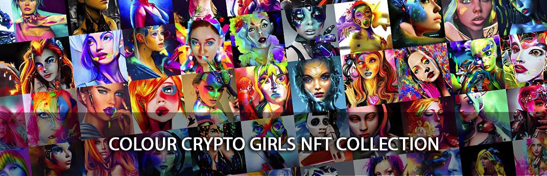 Roadmap of COLOUR CRYPTO GIRLS NTF collection